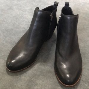 Lucky brand Basel black ankle boots